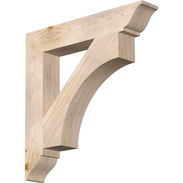 Ekena Millwork Westlake Traditional Smooth Bracket, Douglas Fir, 5 1/2"W x 34"D x 34"H BKT06X34X34WTL01SDF - main